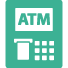 ATM(通帳×)