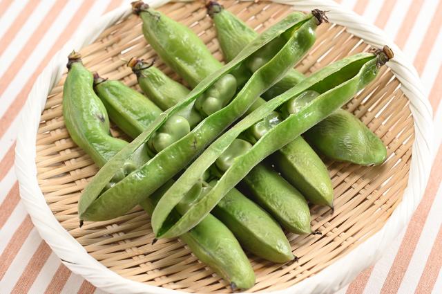 電子レンジでそら豆（グリーンピースも） おすすめレシピ
