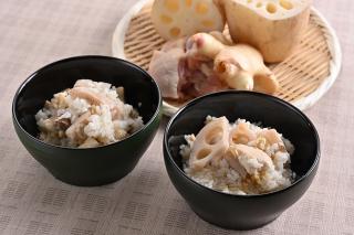 蓮根ごはん