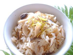松茸ごはん