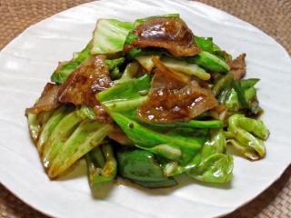 回鍋肉（ホイコーロウ）