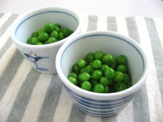 グリーンピースのおいしいゆで方