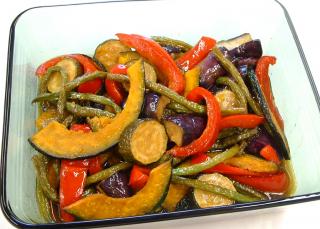 夏野菜の和風マリネ