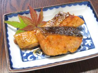 秋鮭の照焼き