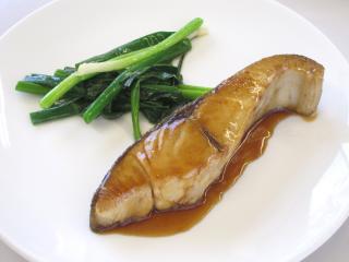銀ひらすの照焼き