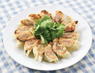 セロリと大葉のさっぱり餃子