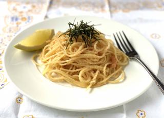 たらこのレモン風味スパゲッティ