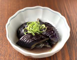 電子レンジで簡単！なすの煮びたし