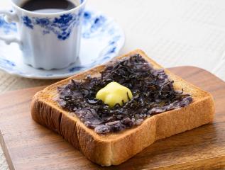 塩こんぶあんバタートースト