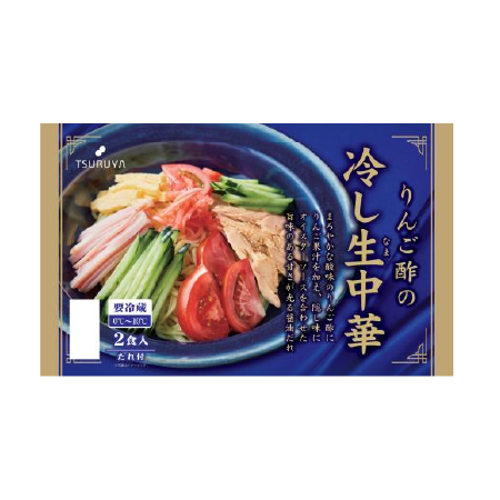 りんご酢の冷し生中華